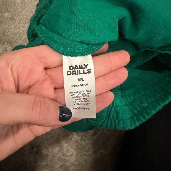 Daily Drills Super Shorts Kelly green sweat Shorts M/L - Picture 5 of 6